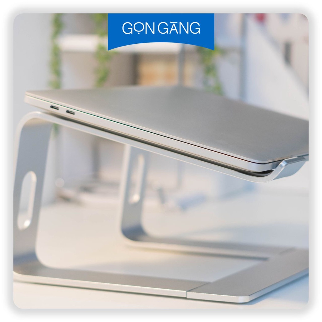 Giá đỡ laptop bằng hợp kim nhôm có thể tháo rời, cho laptop dưới 17 inch