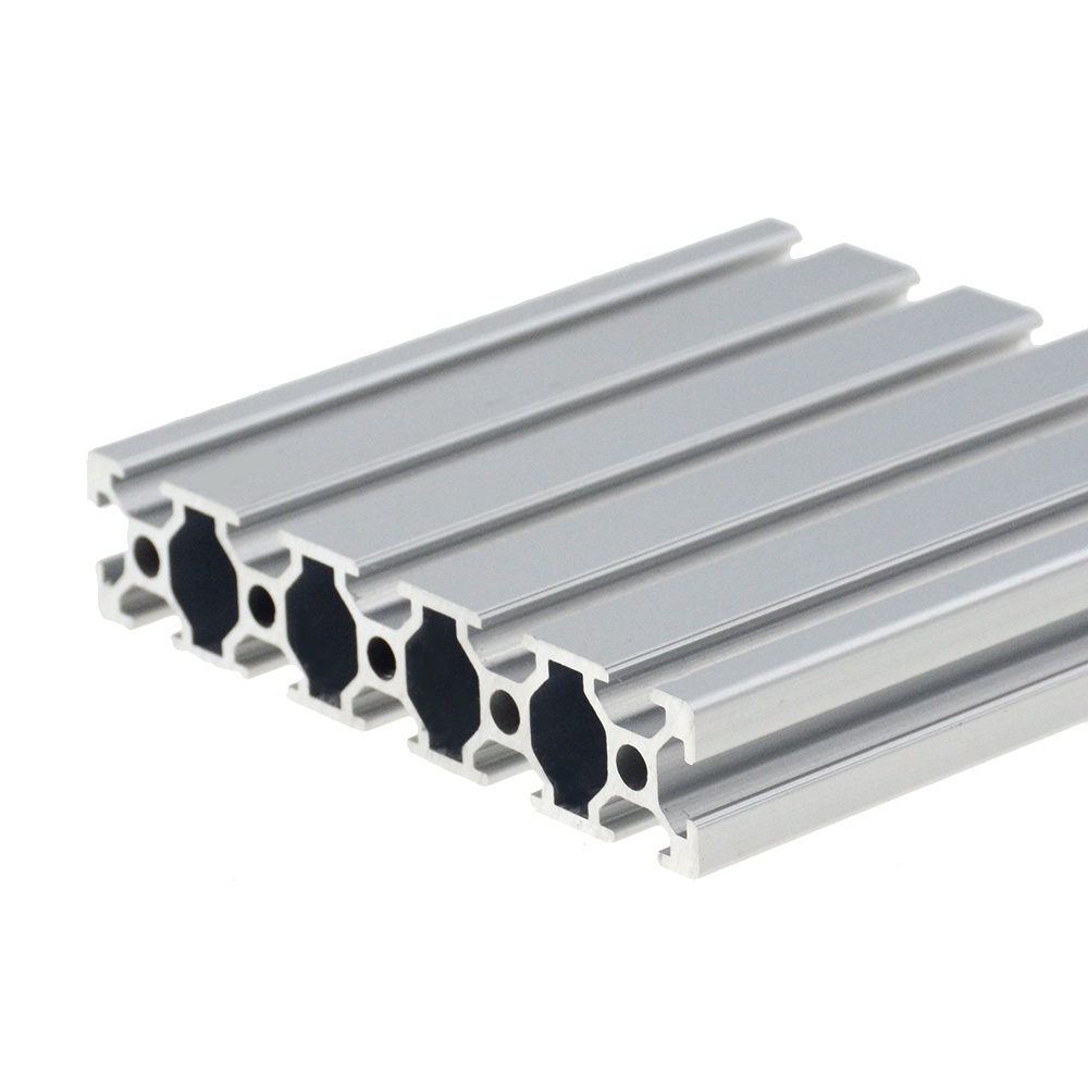 Đùn hồ sơ nhôm 1 cái 20100 Chiều dài 100-550mm Đường ray tuyến tính Anodized tiêu chuẩn Châu Âu cho Bàn làm việc máy in 3D CNC tự làm