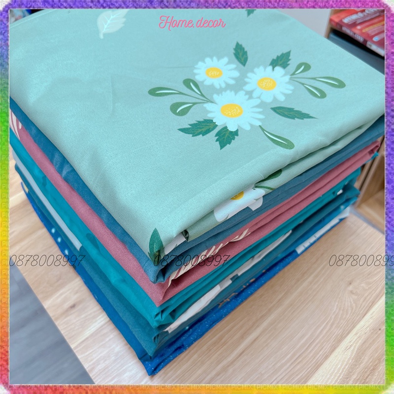 Ga bọc nệm 2 mặt có khóa kéo ,áo bọc nệm topper Cotton Poly nhiều mẫu đẹp