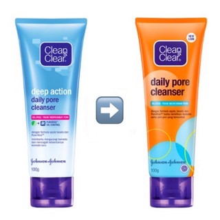 Sữa Rửa Mặt Clean & Clear 100g