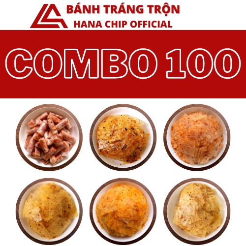 Bánh Tráng Trộn Hana Chip - Phô Mai, Khô Bò, Tôm Cay, Hành Ruốc, Khô Gà, Khô Mực, Muối Nhuyễn, Xì Ke