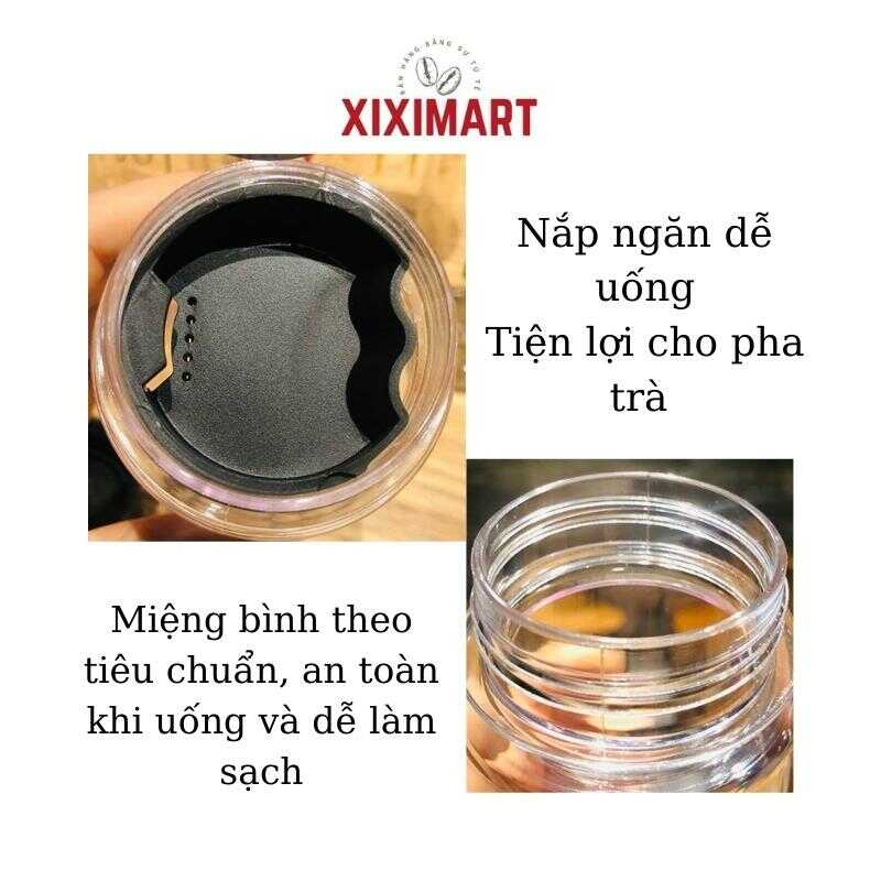 Bình nước MY BOTTLE 500ml phong cách Hàn Quốc, Bình PC an toàn đựng nước, trà, trái cây Xiximart