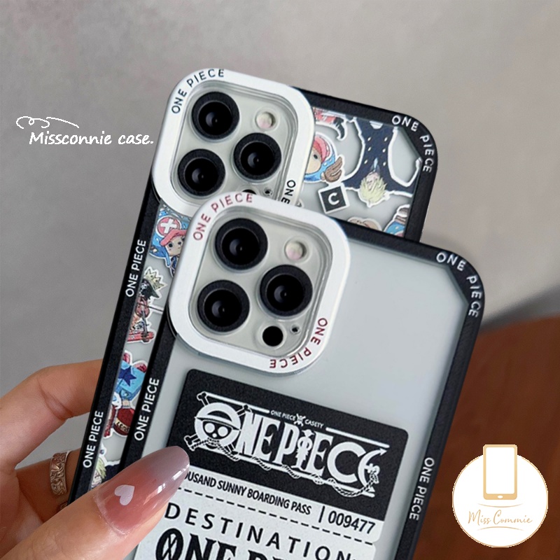 Ốp Điện Thoại TPU Hoạt Hình One Piece Cho IPhone 11 7 8 6 6S Plus 12 13 14 11 Pro MAX XR 7Plus 8plus 14 Plus X XS MAX SE 2020 8plus