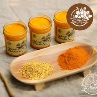 Nghệ mật ong phấn hoa cho da đẹp khỏe, tiêu hóa tốt, dạ dày khỏe mạnh - Vườn rừng Lá Mây Farm