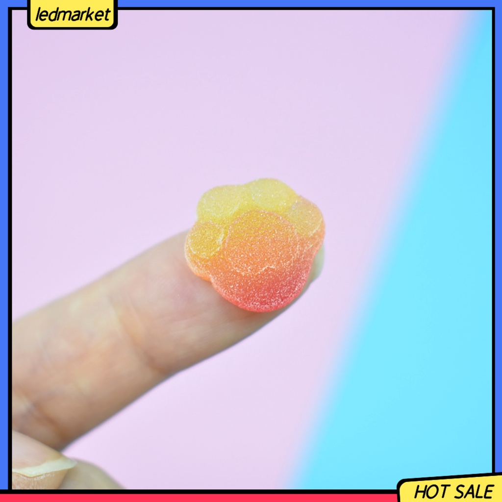 Set 10 Mô Hình Dấu Chân Mèo Mini Bằng Nhựa Resin Làm Đồ Thủ Công Trang Trí Nhà Búp Bê