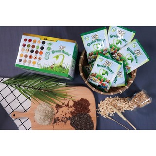 Combo 1 Thùng (6 lon 750gr/ 6 hộp 625gr) Sữa Hạt Ngũ Cốc 25 Green Nutri [Nhập khẩu]