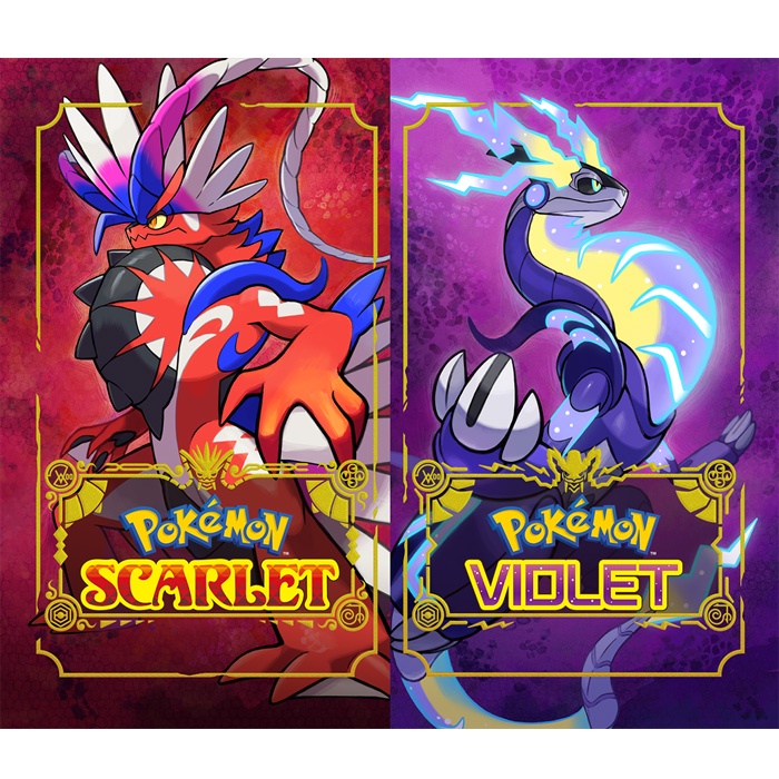 GAME POKEMON SCARLET & VIOLET CHO MÁY NINTENDO SWITCH