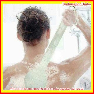 [ lẻ=sỉ ] Cây bàn chải cọ lưng chà lưng Muji Nhật Bản