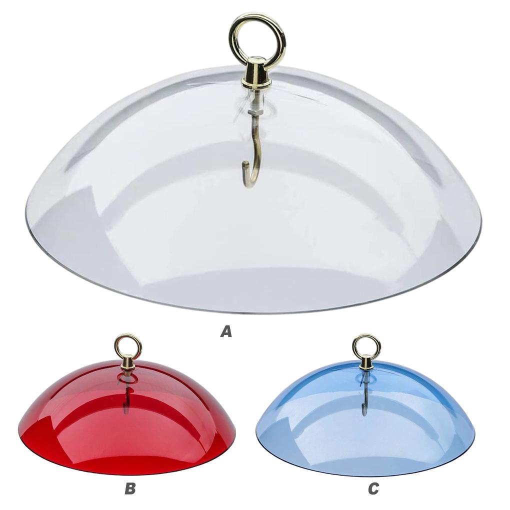 Vỏ Bọc Mái Vòm Chống Thời Tiết Bảo Vệ Thức Ăn Cho Chim Có Móc Treo