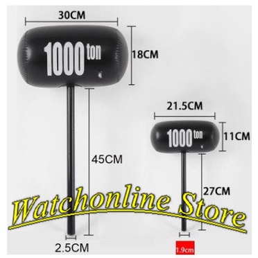 Búa đồ chơi 1000 tấn đồ chơi búa bơm hơi 1000 tấn