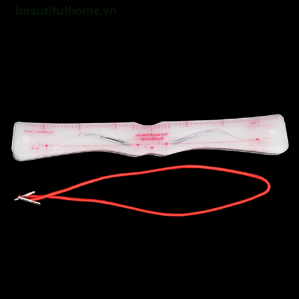 Bộ Thẻ Khuôn Hỗ Trợ Kẻ Lông Mày 12 Kiểu Tiện Dụng