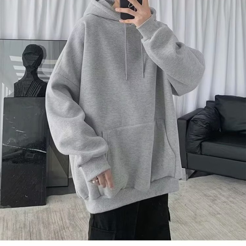 Áo Hoodie Dáng Rộng Phong Cách Hàn Quốc Thời Trang Xuân Thu Kiểu Mới Cho Nam Size M-3XL