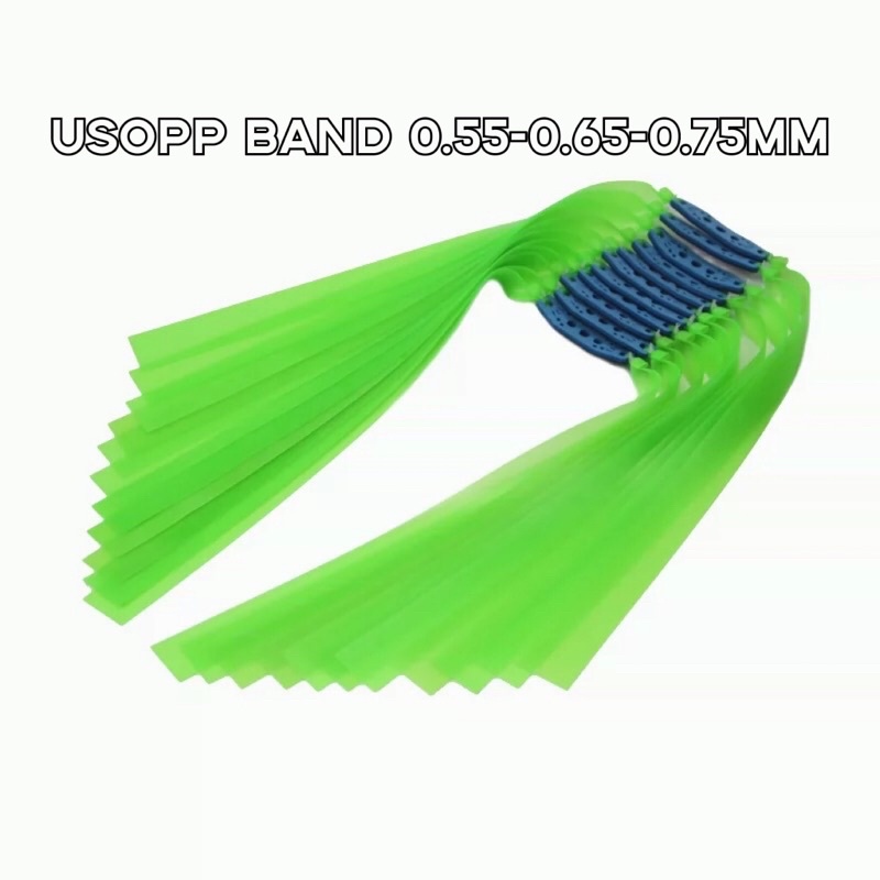 Dây thun cao su Usopp V3 buộc sẵn độ dày 055-065-075mm sử dụng cho ná cao su
