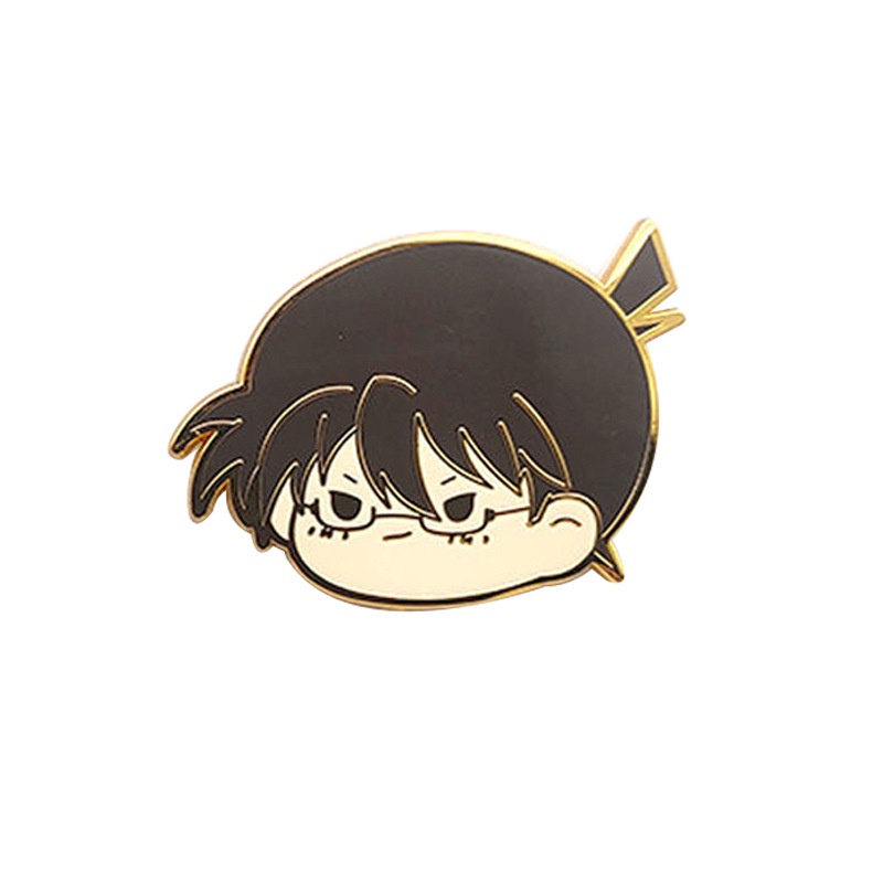 Huy Hiệu Cài Áo Hình Thám Tử Conan Dễ Thương