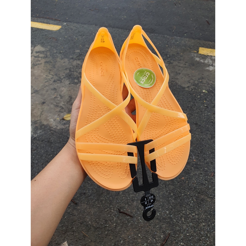 Sandal Crocs Isabella Strappy Nữ Cao Cấp