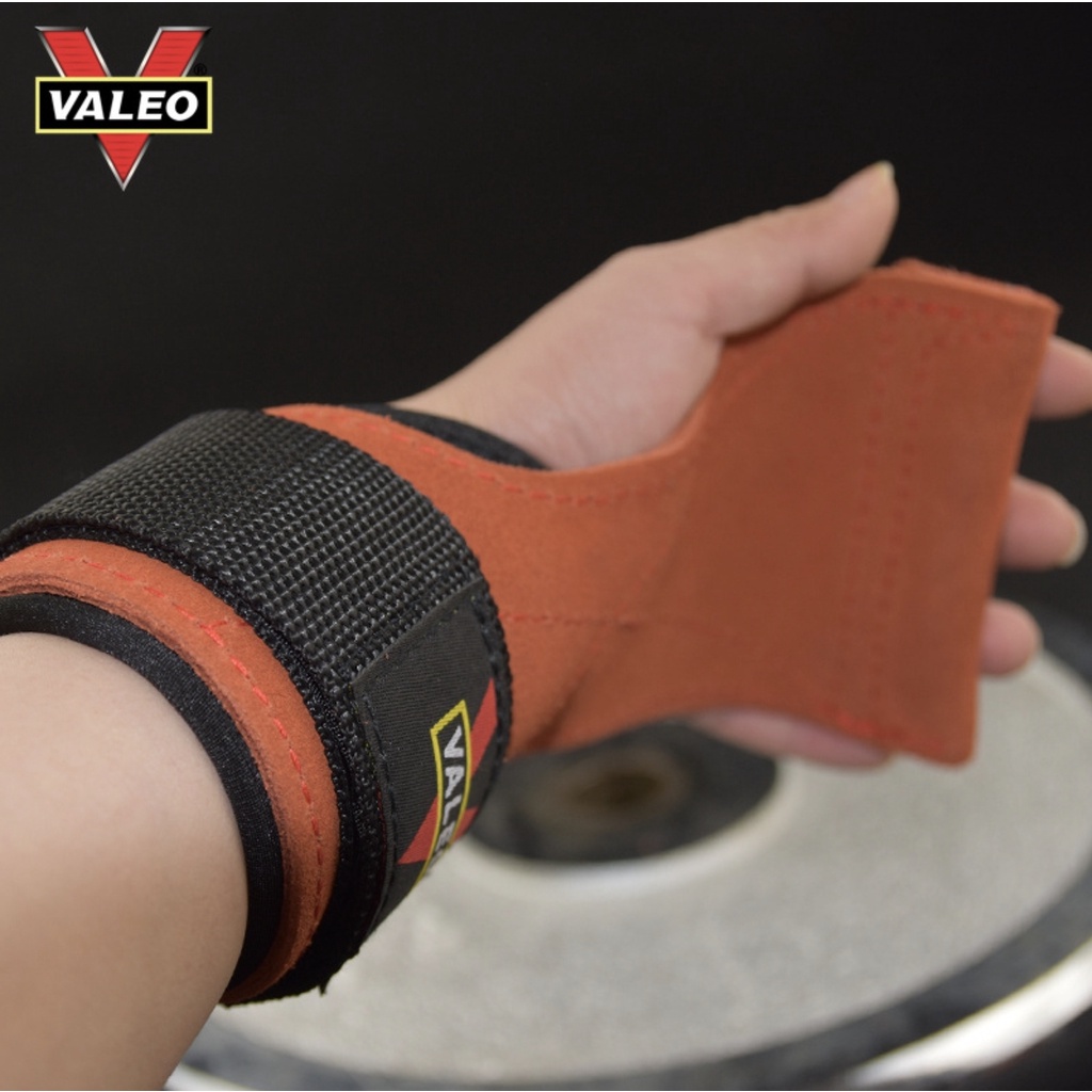1 ĐÔI GĂNG TAY VALEO Găng Tay Tập Gym - Dây Kéo Lưng - Lifting Grips ( Lót Tay & Kéo Lưng ) Y HÌNH SHOP ĐĂNG