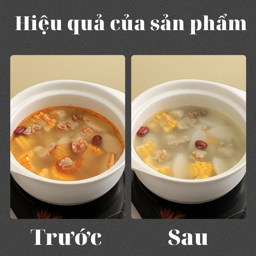 Gói 30 Miếng Giấy Thấm Dầu Thức Ăn M1, Khăn Thấm Hút Dầu Thực Phẩm Váng Dầu Mỡ Ăn Lẩu, Hầm, Chiên Dán, Dụng Cụ Thấm Dầu