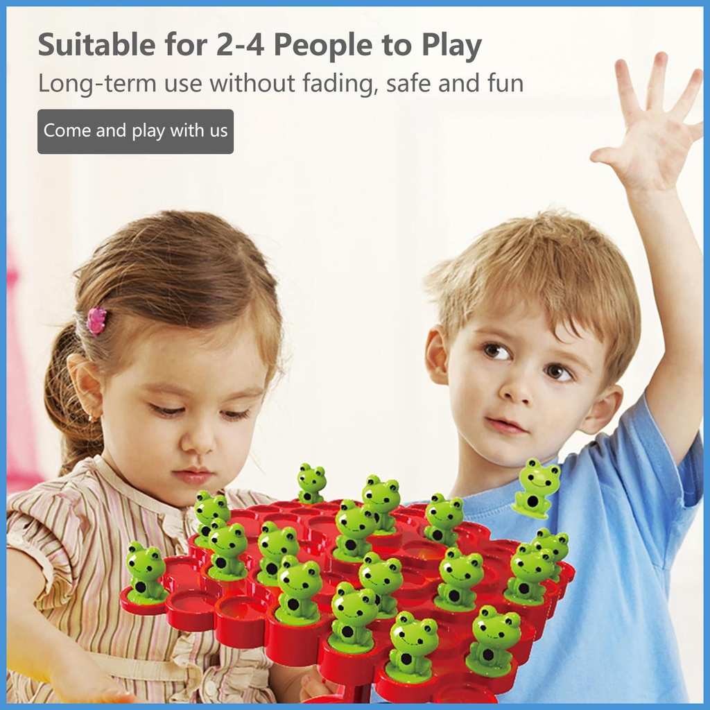 Đồ Chơi Ếch Cân Bằng Trọng Lượng An Toàn Bền Bỉ Giúp Đếm Số Lượng Ếch Đồ Chơi Dạy Toán Cá Tính luvn