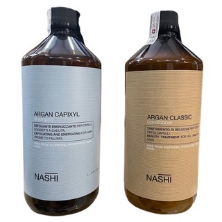 🇮🇹Nashi-Italia🇮🇹 Cặp gội xả chống rụng và kích thích mọc tóc Nashi Argan Capixyl 1000mlx2