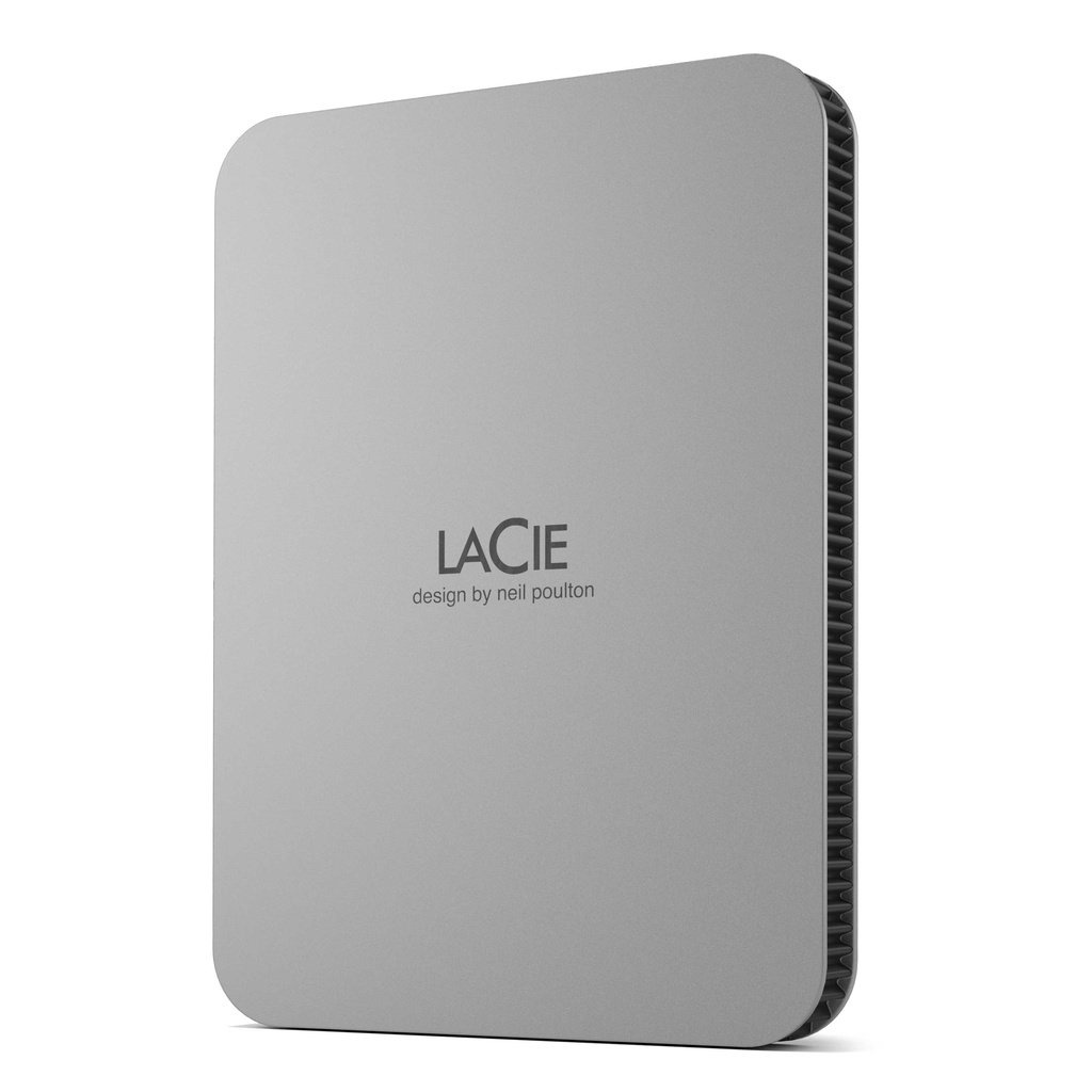 Ổ Cứng Di Động HDD Lacie Munich Mobile Drive 2022 1TB, 2TB, 4TB, 5TB USB-C (Bạc)
