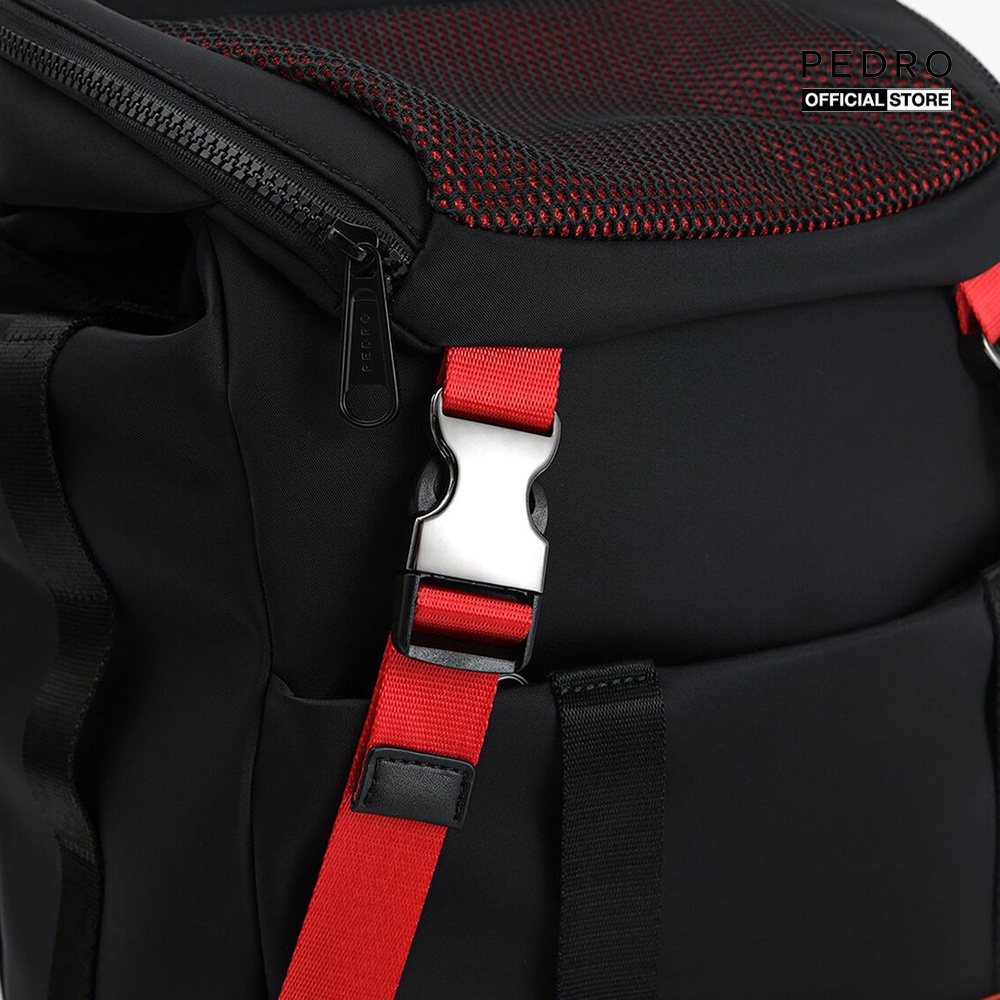 PEDRO - Balo nam chữ nhật Nylon PM2-25210181-79 Black