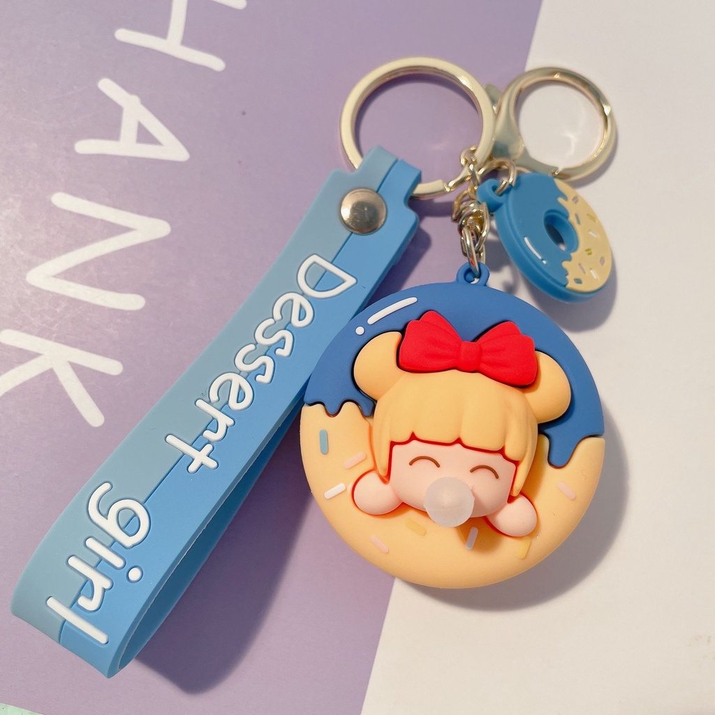 Móc khóa Dessert Girl dễ thương MK42