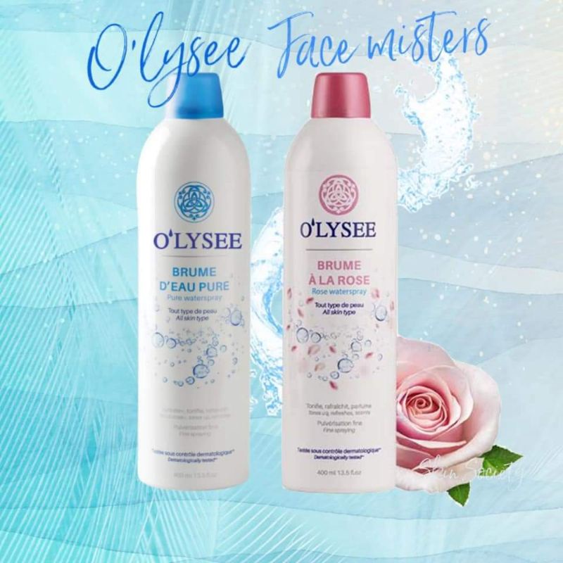 XỊT KHOÁNG O'LYSEE BRUME D'EAU PURE WATERSPRAY 400ML