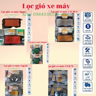 Lọc gió xe máy spacy, taurus, winner, cub 82, cub 79