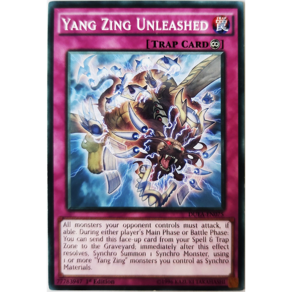 [Thẻ Yugioh] Yang Zing Unleashed |EN| Common