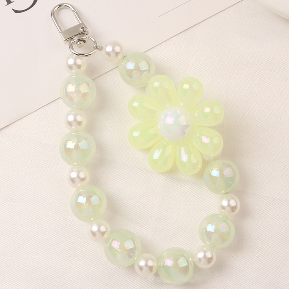 Vỏ Bảo Vệ Hộp Sạc Tai Nghe Không Dây Qipin Đính Hạt Ngọc Trai 5 Màu Họa Tiết Hoa Cúc Dễ Thương Độ