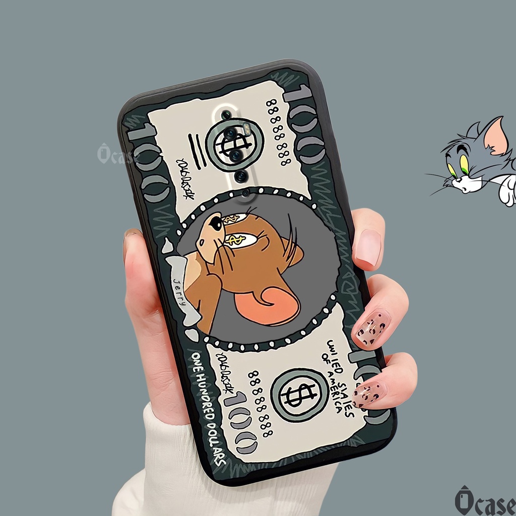 Ốp lưng Oppo Reno 2 / 2F / 2Z in hình Mèo và Chuột cạnh viền vuông có bảo vệ camera