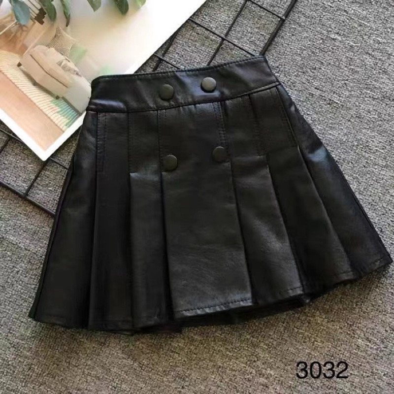 Chân váy da cao cấp QUẢNG CHÂU cho bé gái 12-30kg