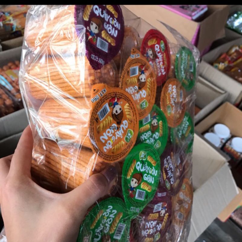 com bo 5 cốc Snack quẩy cốc cay giòn ngon