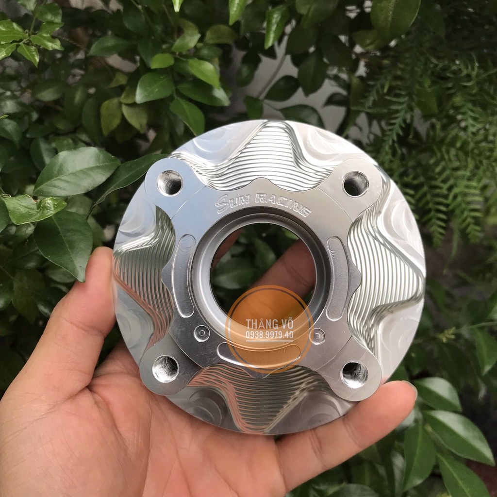 Cùi dĩa Ex 135, Cùi đĩa CNC Sirius Ex135 Sum Racing nguyên khối đồ chơi phụ kiện Ex 135 Ex 2010 Sirius Exciter