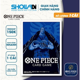 Bộ cờ chiến thuật One Piece, Đảo hải tặc, Túi bảo vệ phiên bản CROCODILE, Bandai, SL 1 cái