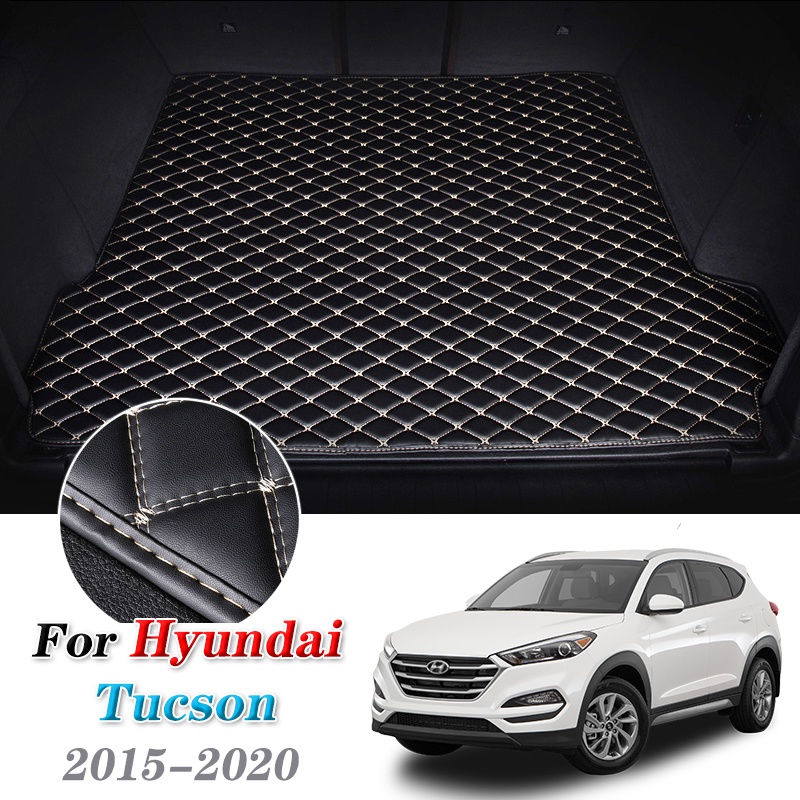 Thảm Lót Sàn Xe Hơi Bằng Da Cho Hyundai Tucson TL 2015-2020 2019 2018 2017