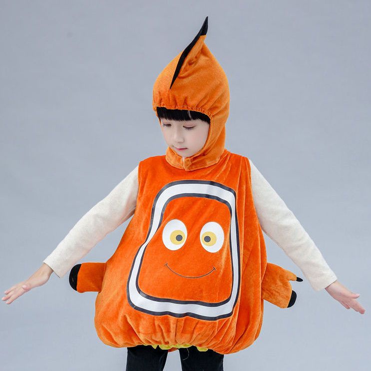 Trang Phục Hóa Trang Động Vật Hề Nemo Cho Bé
