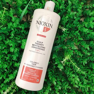 Dầu xả nioxin 4 dành cho tóc nhuộm, thưa mỏng và rụng nhiều 1000ml