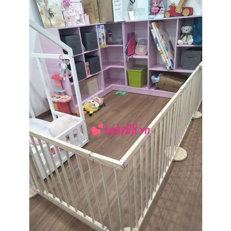 Rào chắn bằng sắt 1m an toàn cho bé