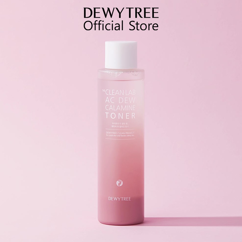 Nước Hoa Hồng Cho Da Dầu Mụn Dewytree The Clean Lab AC DEW Calamine Toner 200ml