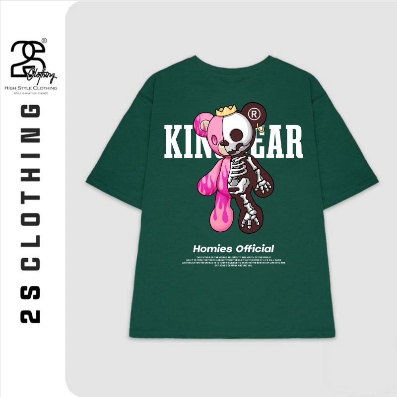 Áo Phông Tay Lỡ Cotton Cổ Tròn 2S Official, Áo Form Rộng Unisex Nam Nữ Giá Rẻ In Hình HM03