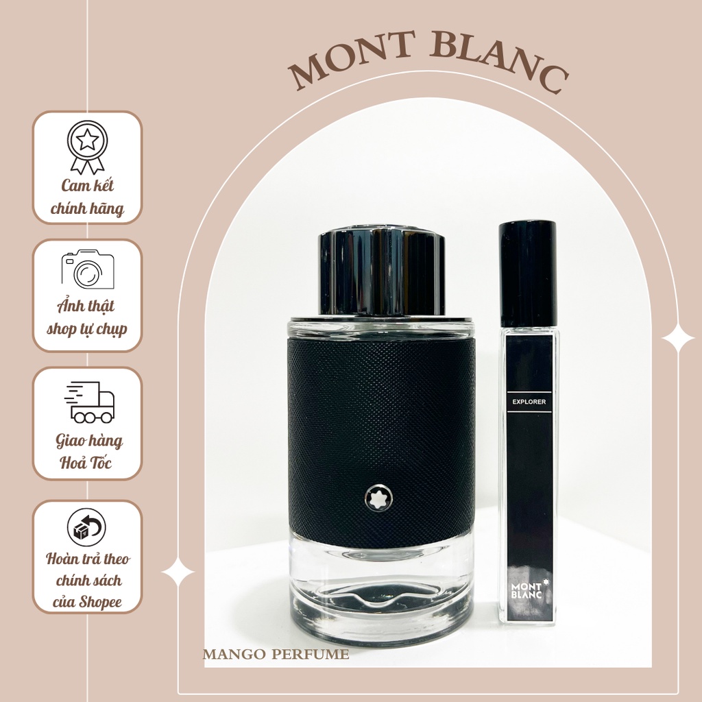 Nước hoa nam Montblanc Explorer 10ml