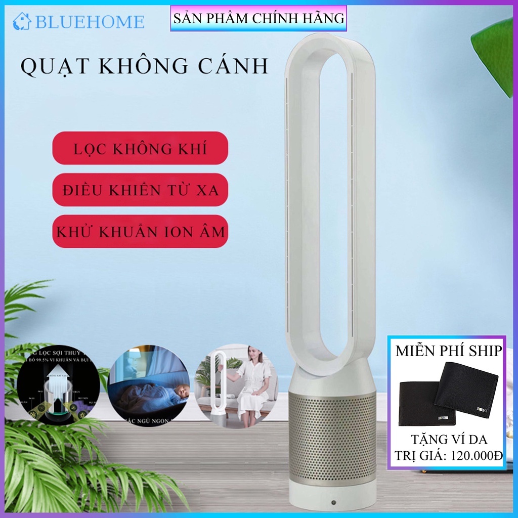 Máy lóc không khí, Quạt không cánh Lọc Không Khí SUWA JF-008 - Lõi lọc HEPA có điều khiển từ xa - Bảo hành 2 năm