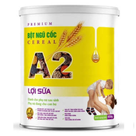 Bột Ngũ Cốc Cereal A2 - Lợi Sữa 650gr