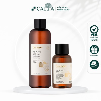 Nước Tẩy Trang Cocoon Chiết Xuất Bí Đao - Cocoon Winter Melon Micellar Water 140ml/500ml
