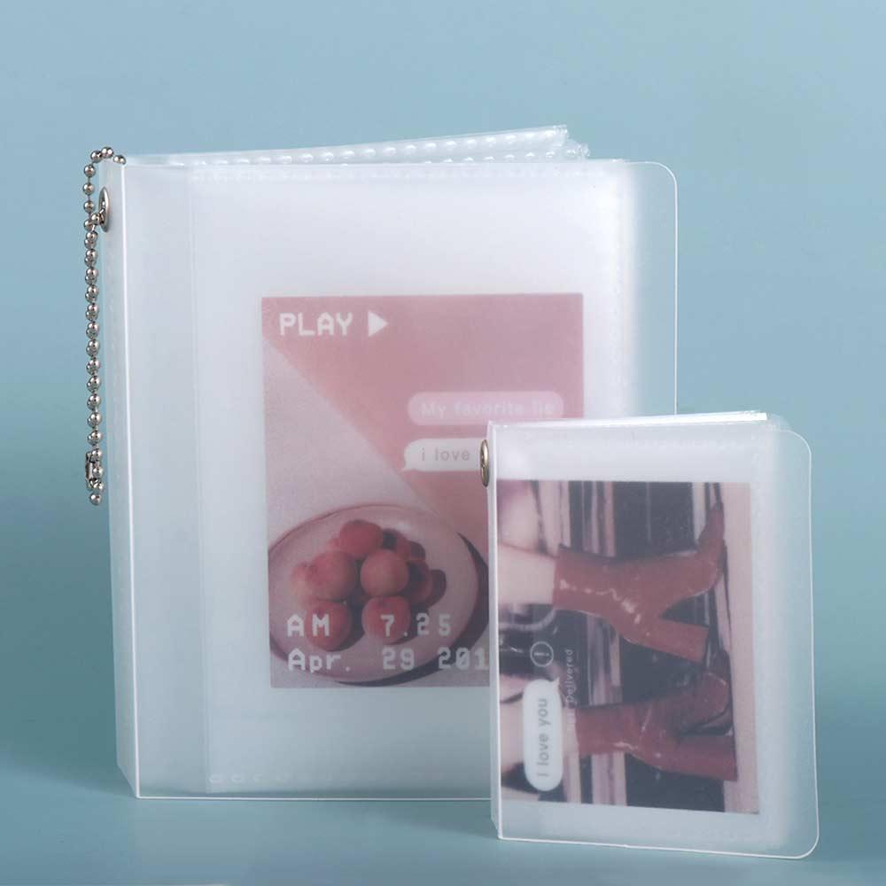 Album Ảnh REBUY1 2 / 3 inch Dạng Nhám Mini Kèm Móc Khóa Xinh Xắn