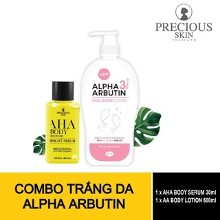 COMBO Trắng Da Alpha Arbutin 3+ hàng chính hãng Thái Lan