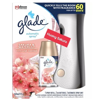 Combo Máy Xịt Phòng Tự Động Glade ( gồm máy và lõi xịt)