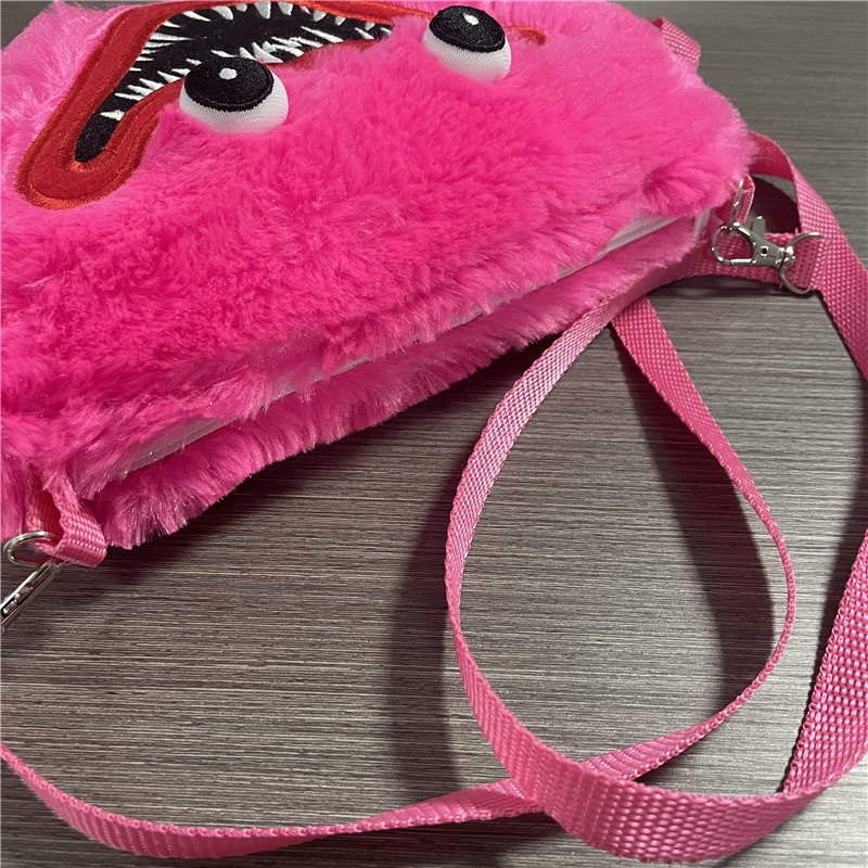 One Túi Đeo Chéo Vai Bằng Vải Bông Hình Trò Chơi poppy Thời Gian Vui Nhộn