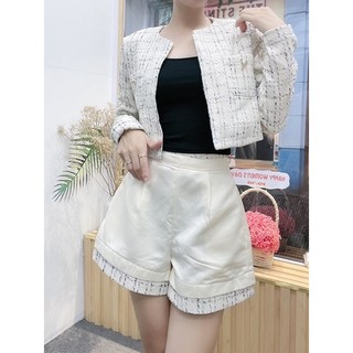 Sét Dạ Quần Short